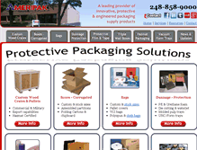 Tablet Screenshot of ameripakpackaging.com